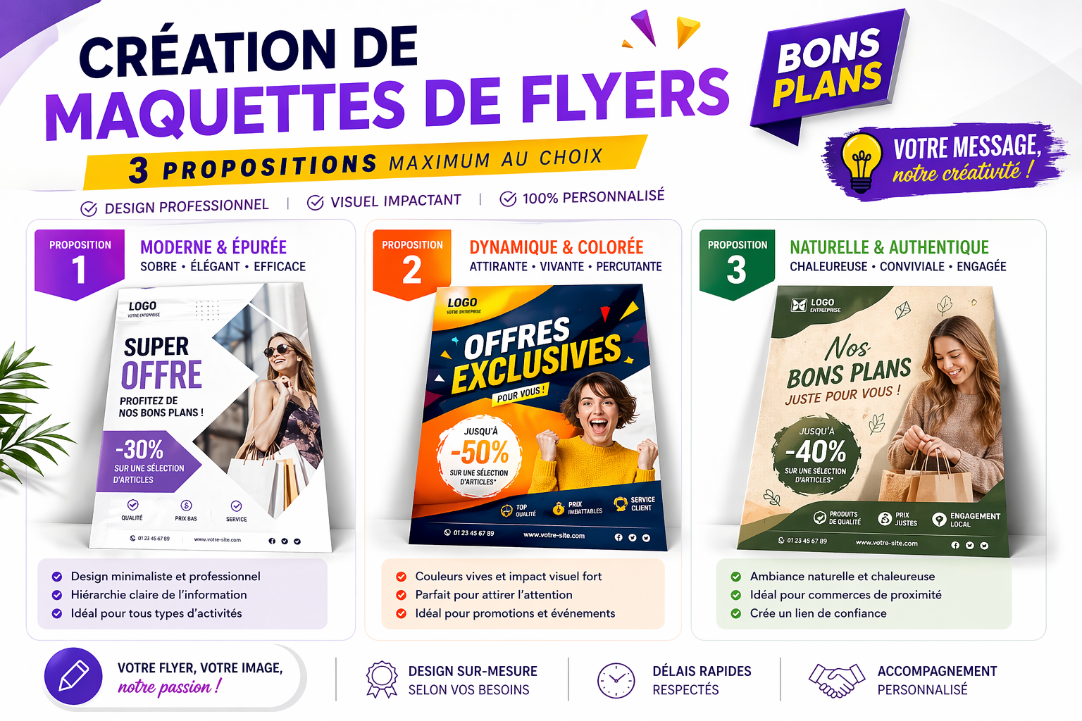 Création de flyers